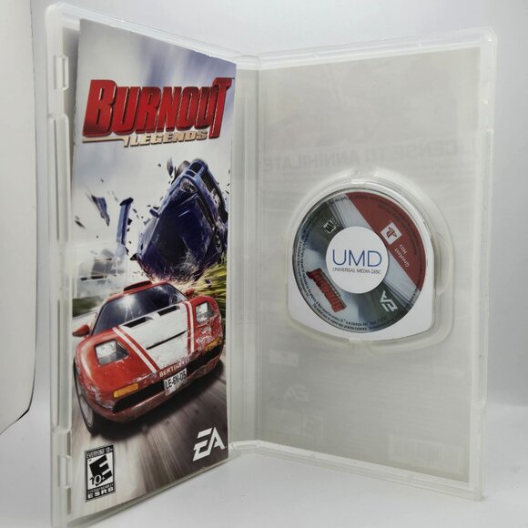Burnout Legends Sony PSP 2005 Great Condition Tested and Working - Picture 7 of 8